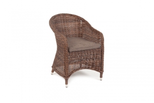 MR1000326 плетеное кресло из искусственного ротанга (коричневый)